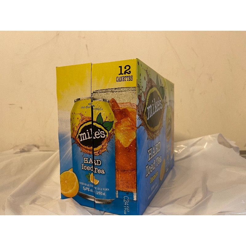 Mikes Hard Iced Tea Lemon 12x355ml Can
